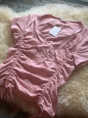 Free People Blush Pink Top